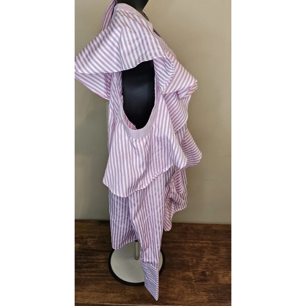 Why Dress Women's Pink & White Cold Sholder Top Size Large ( NWT) - Picture 9 of 13